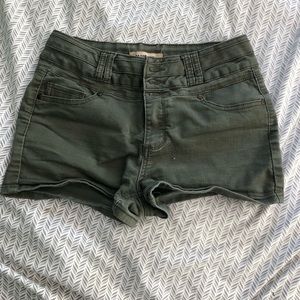 Army Green Shorts
